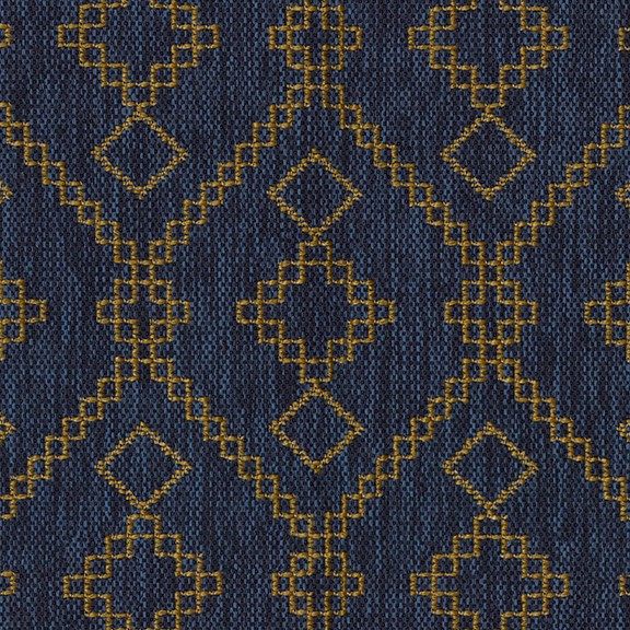 1214-10 Homestead - Deco Navy Swatch
