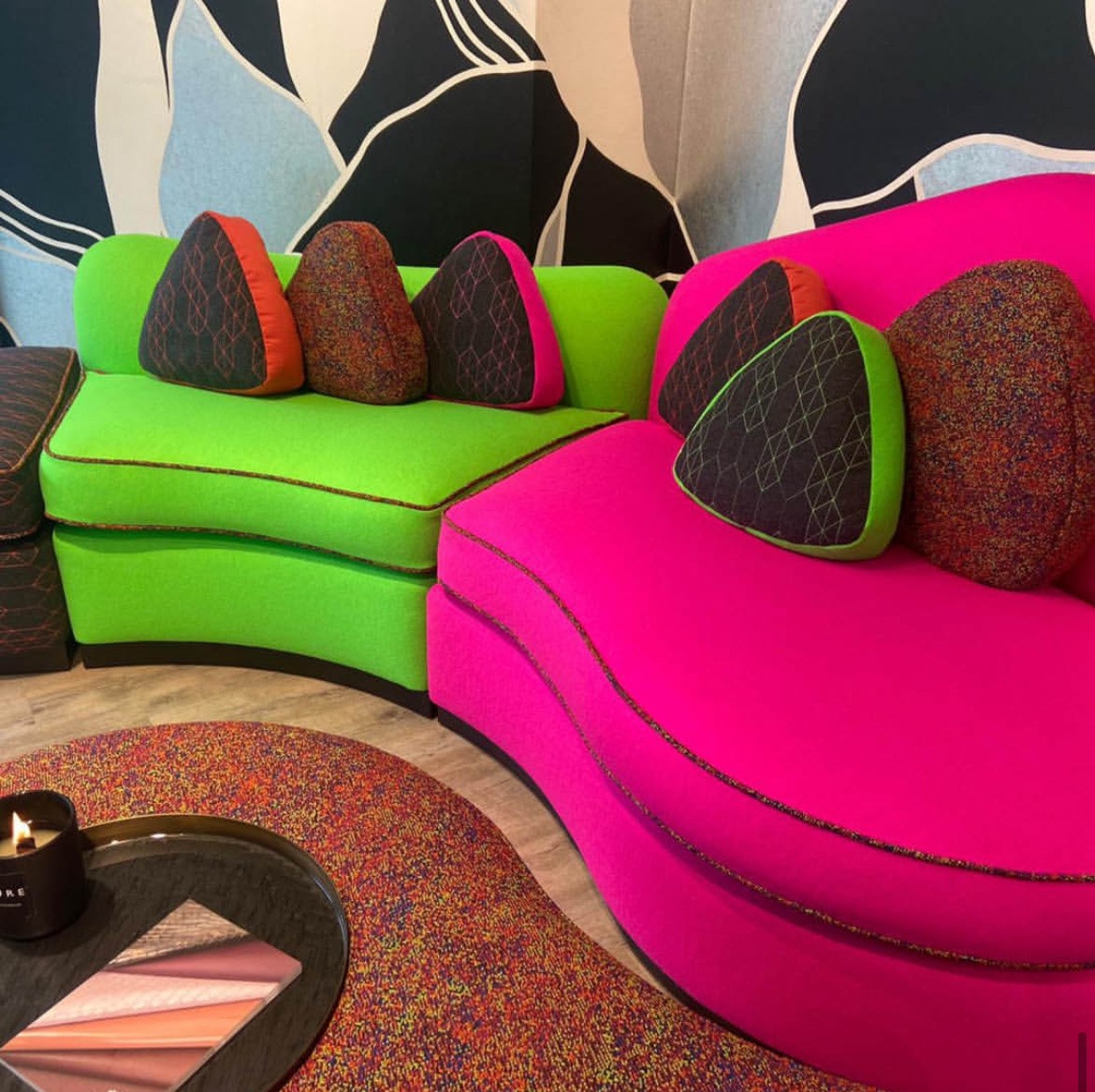 1330-04* Machu - Neon Pink, 1330-02 Machu - Neon Green, 3610-02* Picchu - Neon Green, 3610-04 Picchu - Neon Pink and 3152-05 Jinx - Neon Disco Installation Image