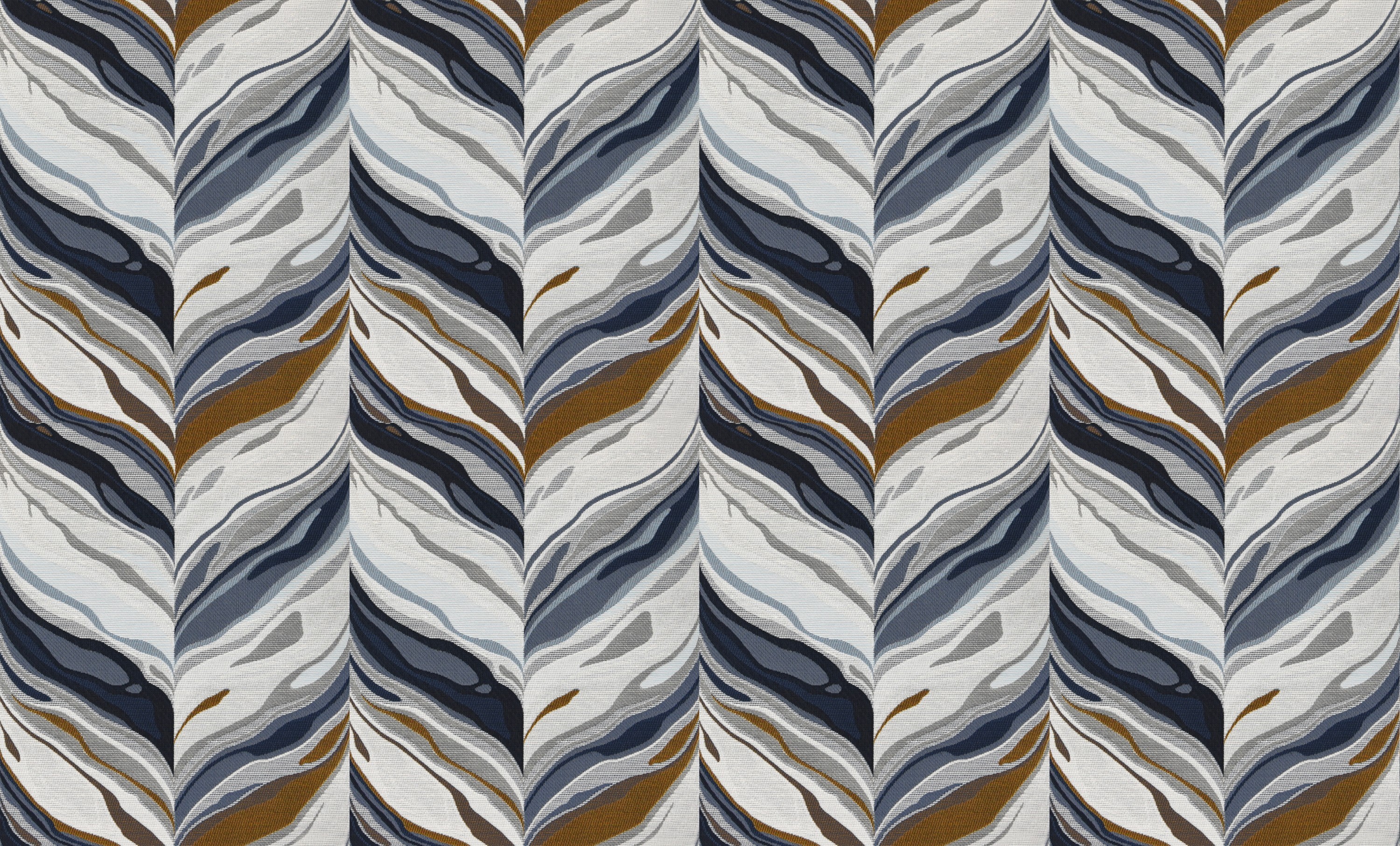 4590-04 Quill - Blue Amber Full Repeat