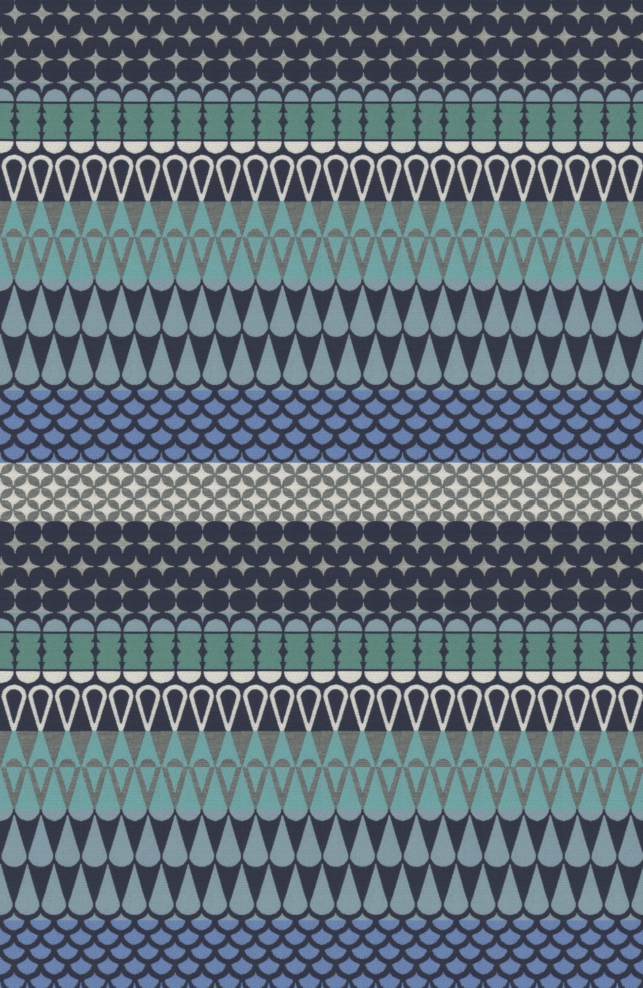 5803-06 Majalis - Indigo Full Repeat