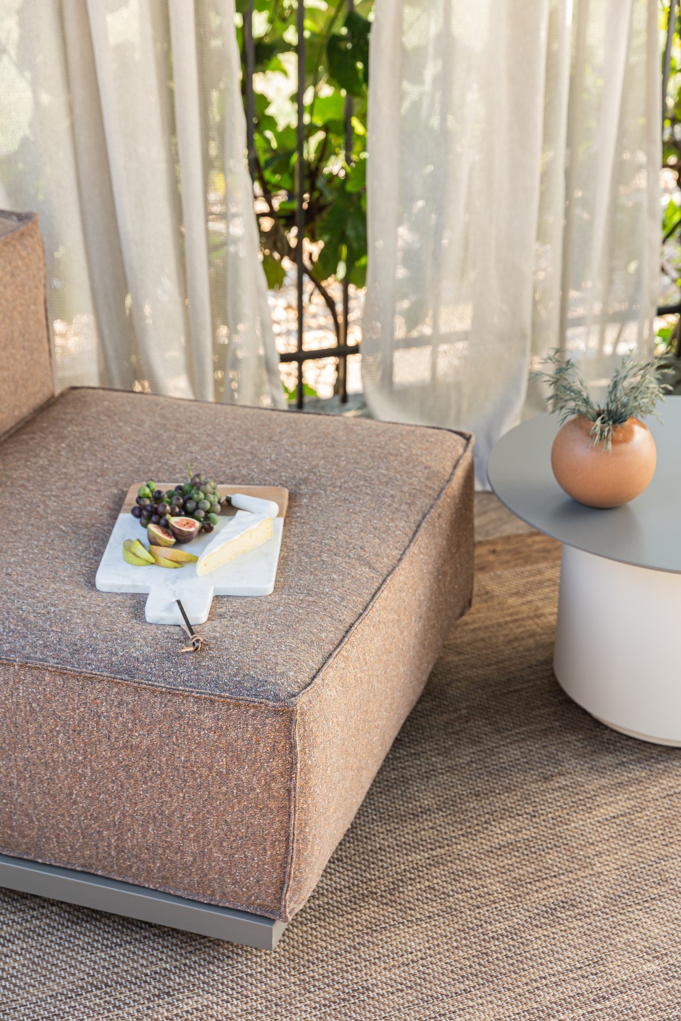 1265-04 Suncatcher Wild Mushroom, 7306-05 Hawthorn Sorghum Harvest Installation Image 