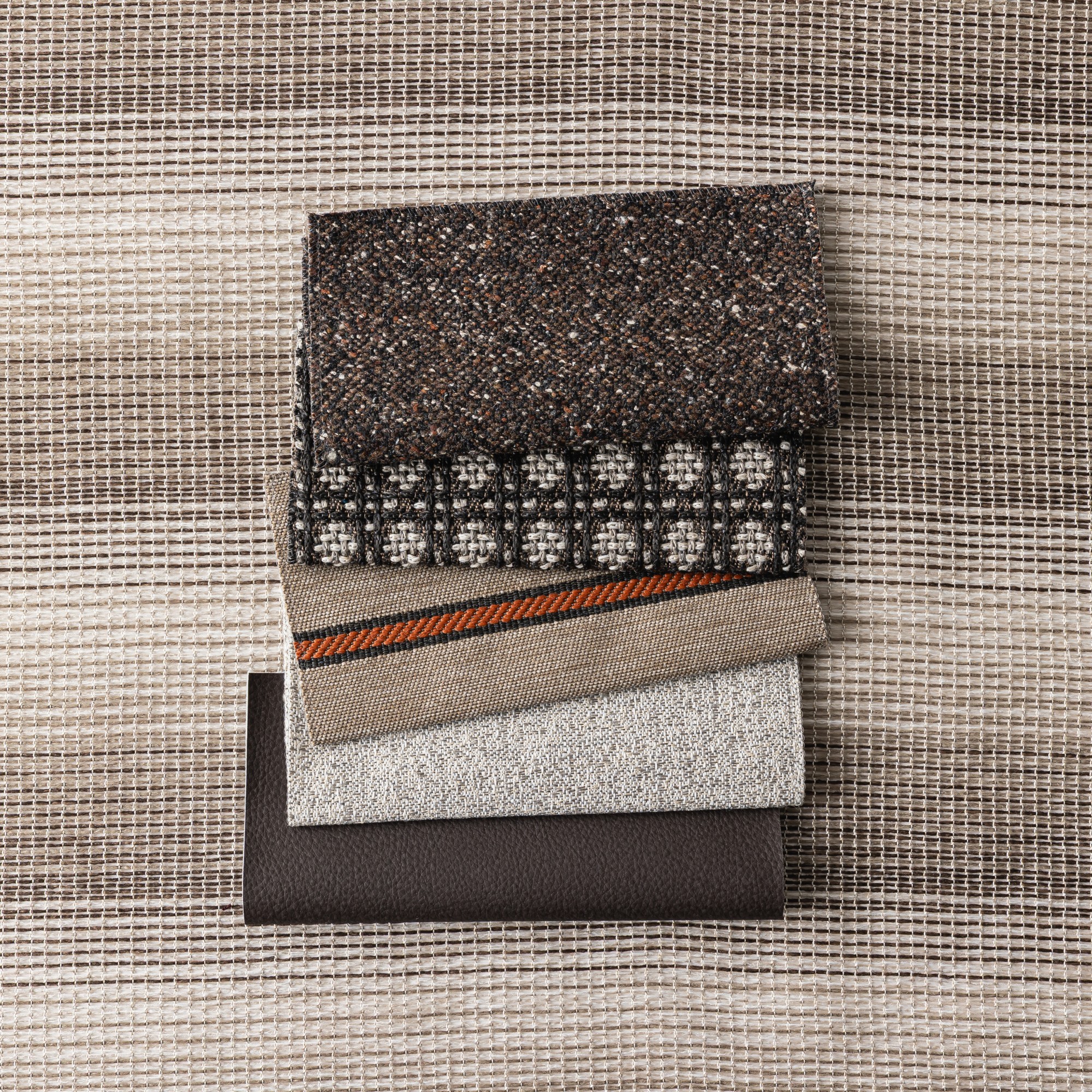 1266-04 Wind Chime Cookies and Cream, 1281-13 Freehand Irish Brew, 1345-03 Filbert Iron Gate, 1216-05 Yori Mandrill, 1234-03 Masala Mourning Dove, 6825-10 Aldrin Wine Truffle Hero Image