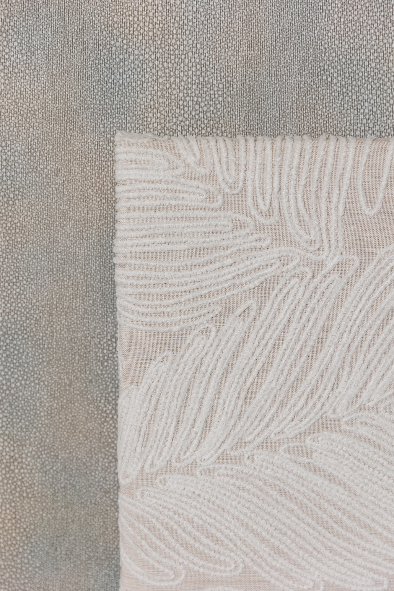 1341-01 Ballad Cremello, V108-08 Prosecco Butterfly Ray Installation Image
