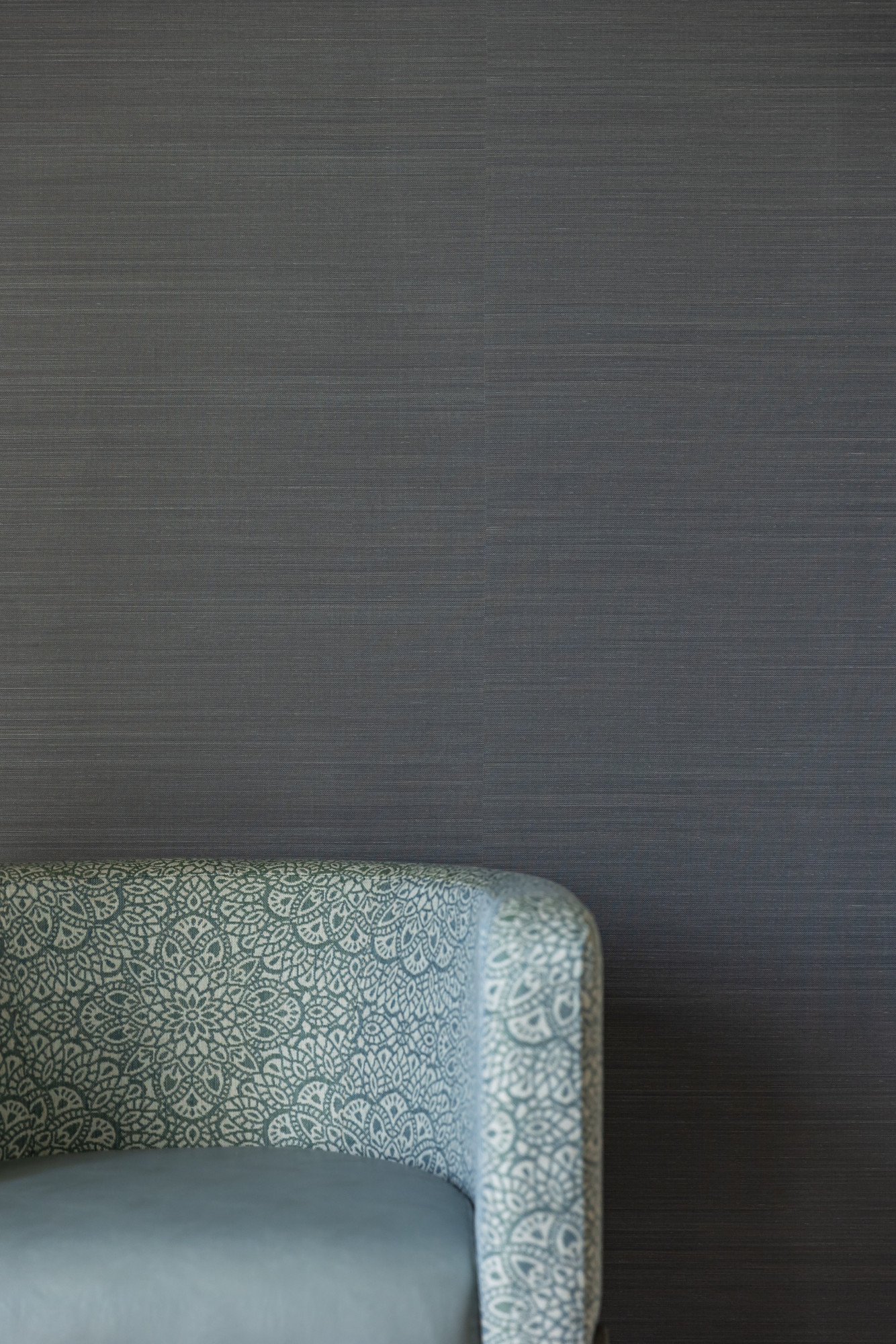 3993-07 Galapagos - Jade Azore, 8351-08 Lotus - Bali Surf, V104-13 Kanso - Blue Maize Installation Images