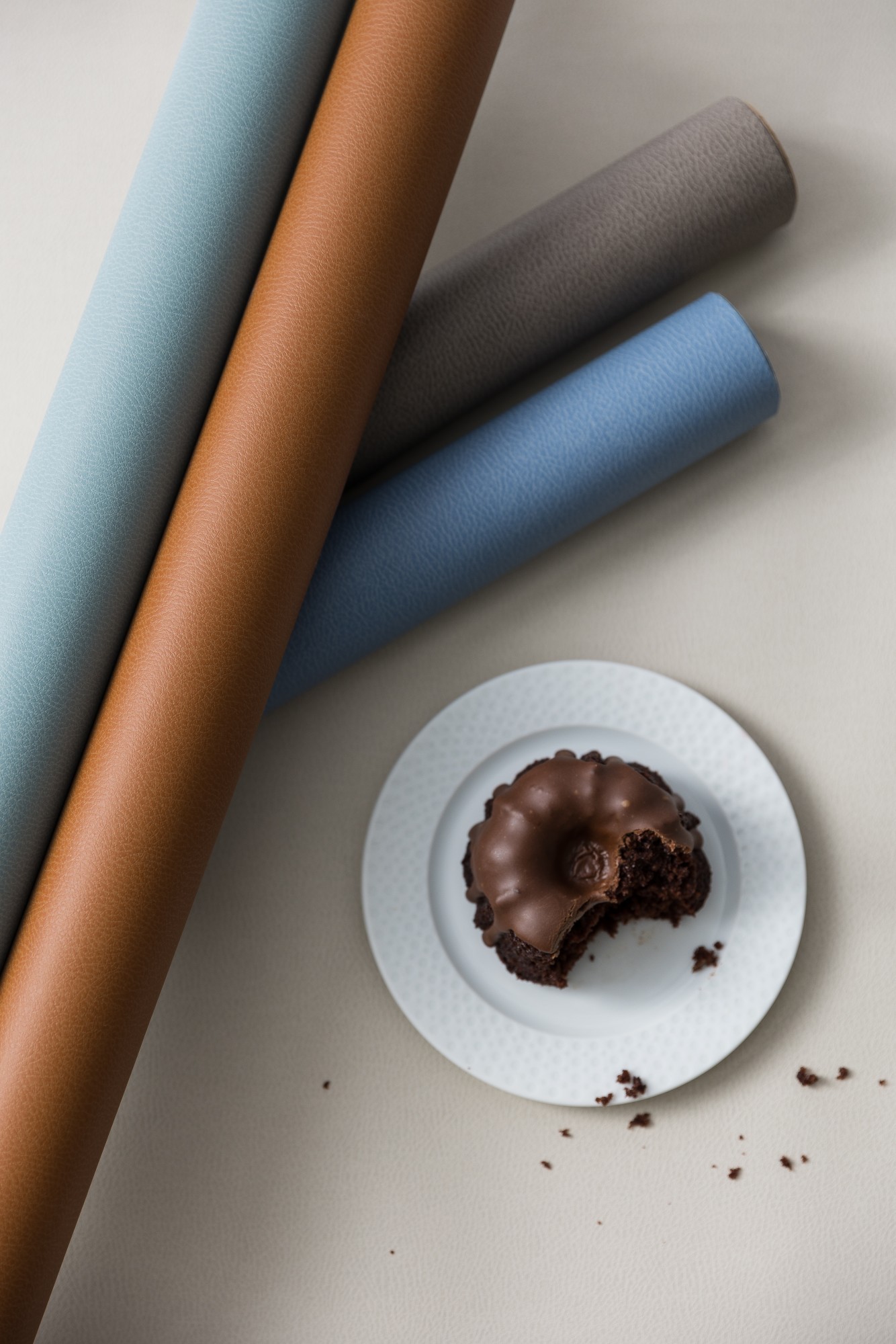 4244 Marvel Pecan, Tide Pool, Carolina Blue, Portobello Hero Image