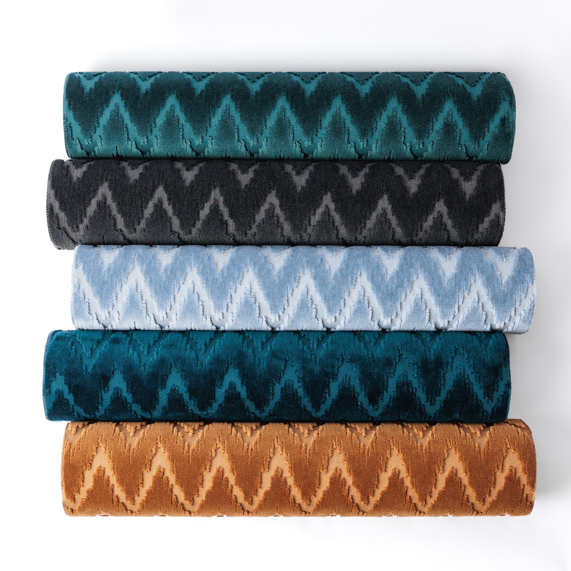 4262 Andamento Cadet Teal, Almost Black, Skyline, Zircon, Amber Product Image