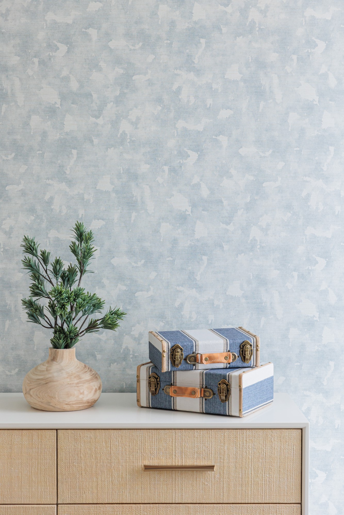 4262 V103-04 Hikaru Powder Blue Installation Image
