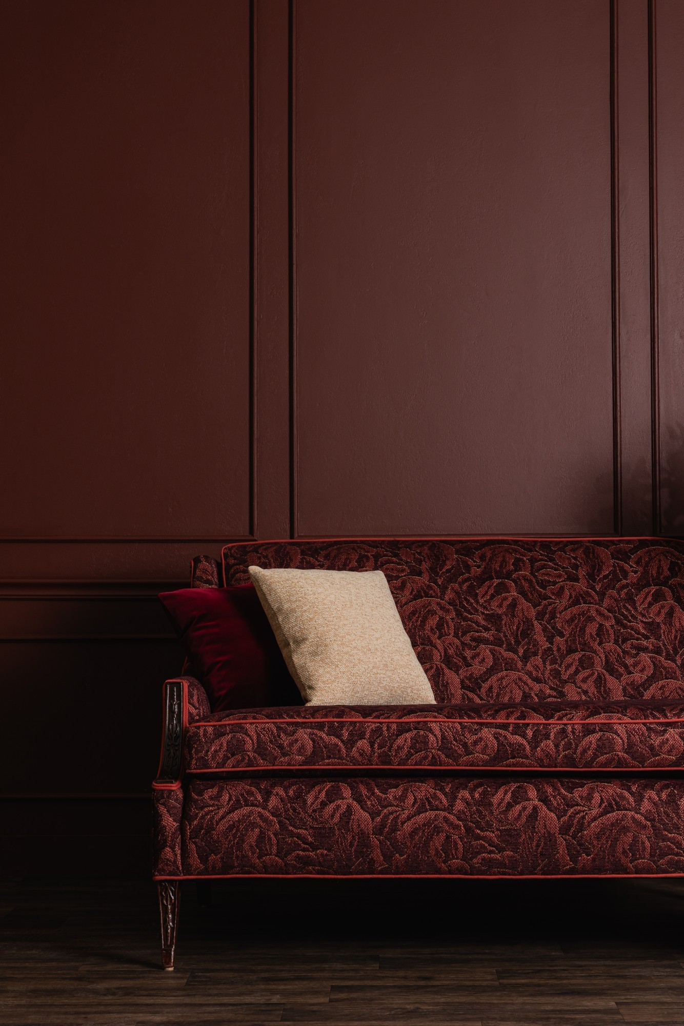 4355-08 Daylily Chipotle Pepper, 6512-03 Apricity Orange Scone, 4250-16 Gem Ruby Installation Image