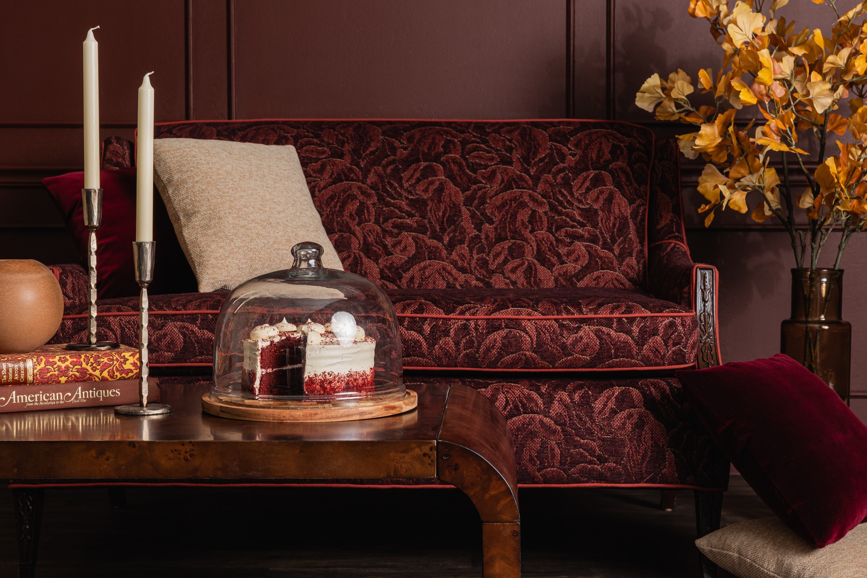 4355-08 Daylily Chipotle Pepper, 6512-03 Apricity Orange Scone, 4250-16 Gem Ruby Installation Image