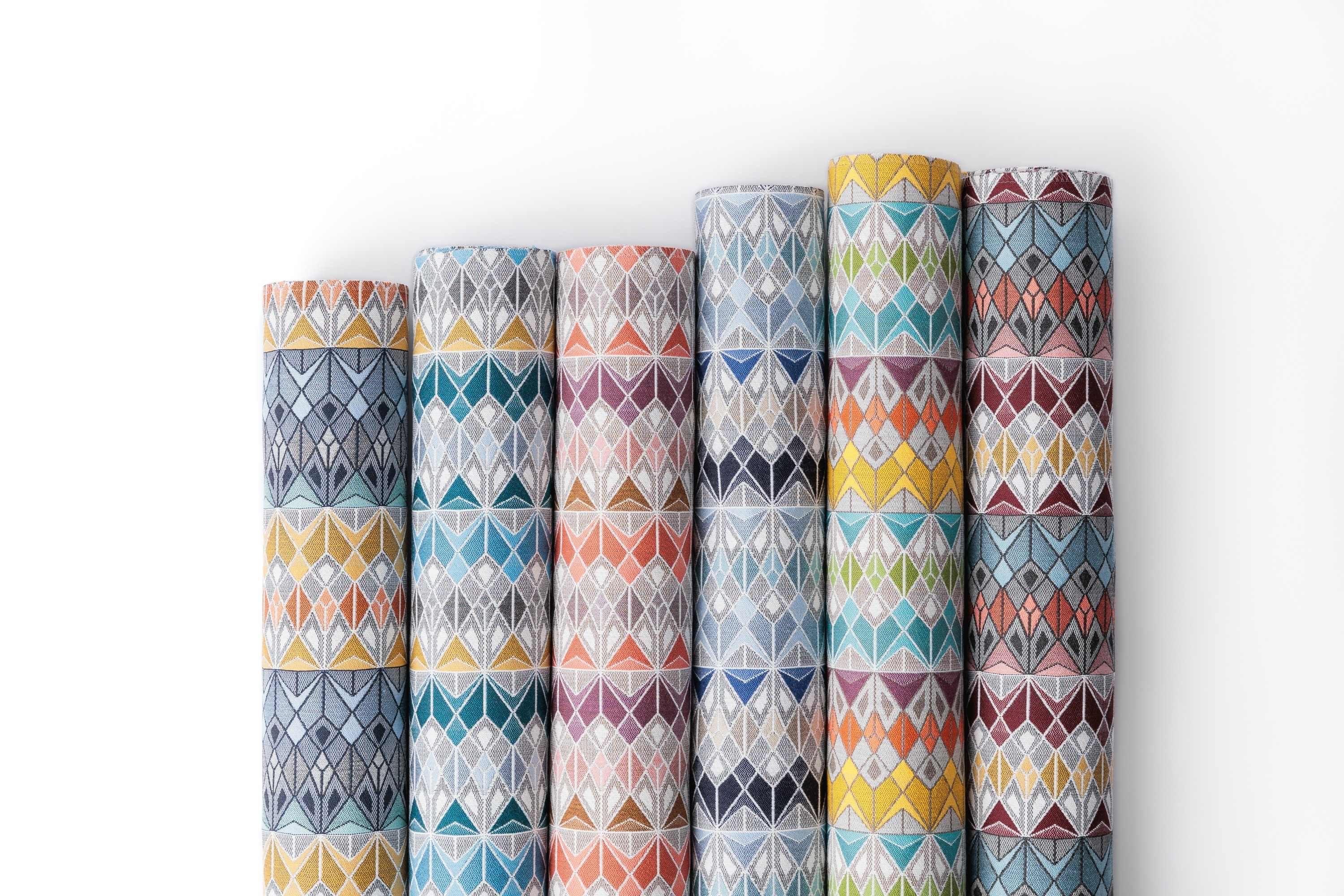 5831 Vitreum Toscano Glass, Key West, Peony, Santorini, Rainbow Finch, Mookaite Jasper Hero Image