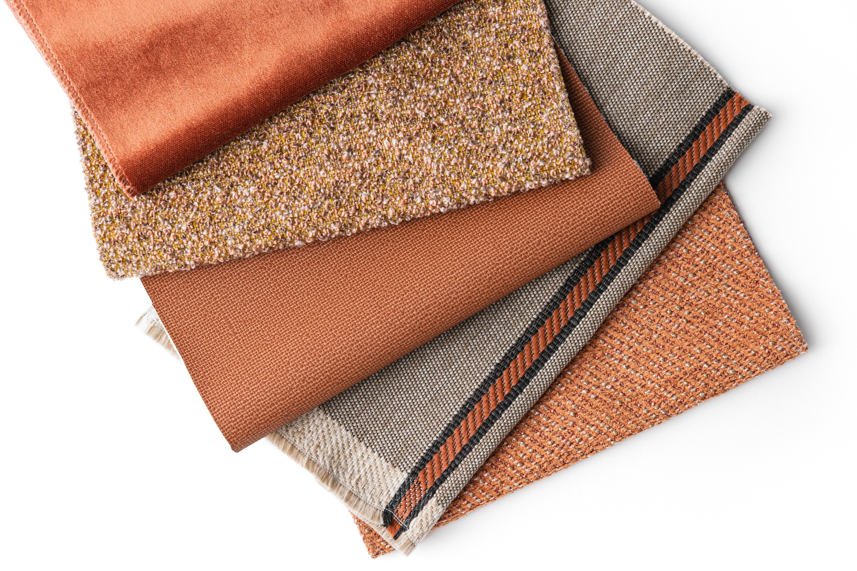 7571-06 Lenis Sedona, 2353-06 Catnap Shrimp Scampi, 4245-09 Hush Honey Siracha, 1216-05 Yori Mandrill, 6512-04 Apricity Roasted Carrot Hero Image