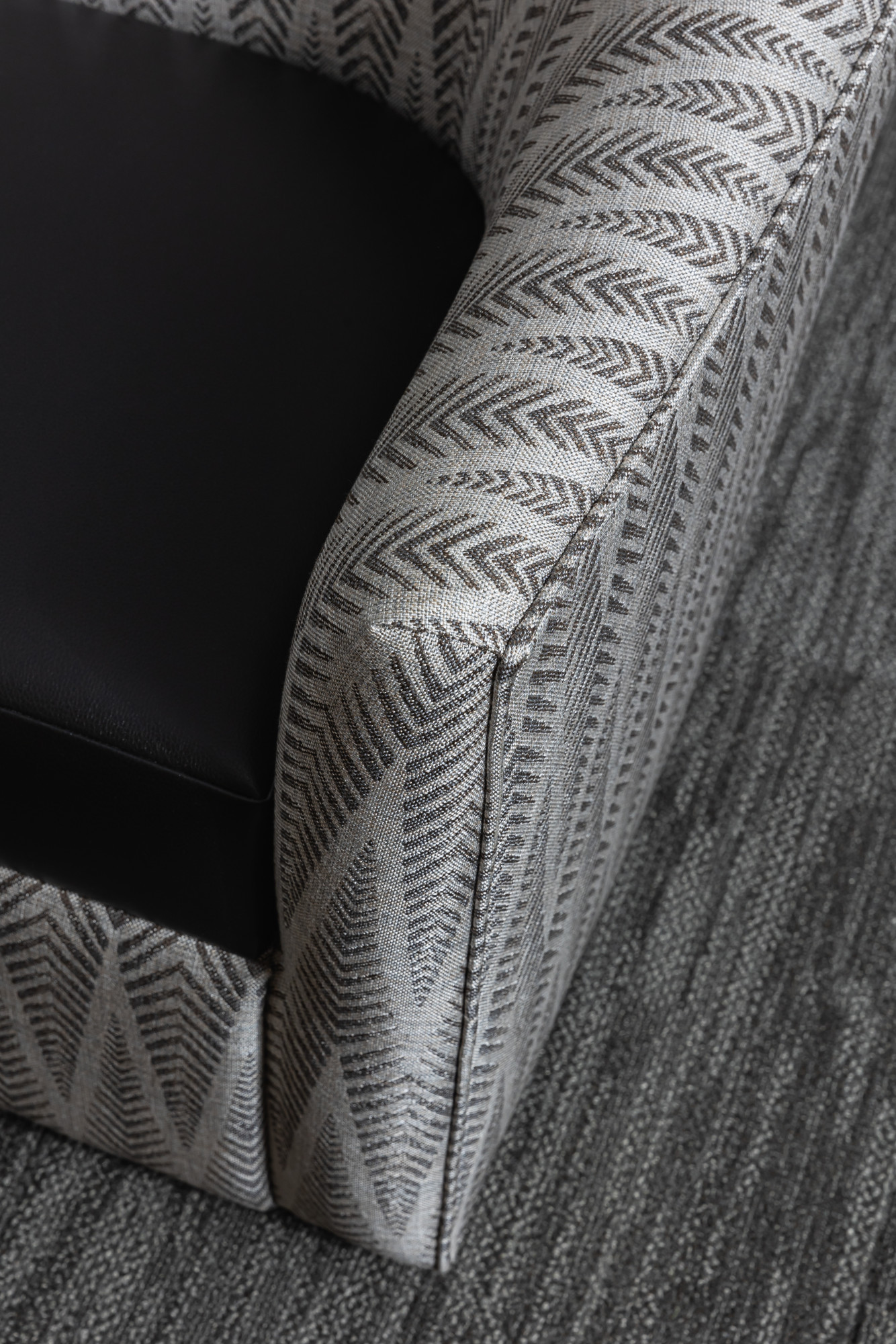 8352-10 Calathea - Kindling Wood, 3991-12 Aerial - Noir Installation Image
