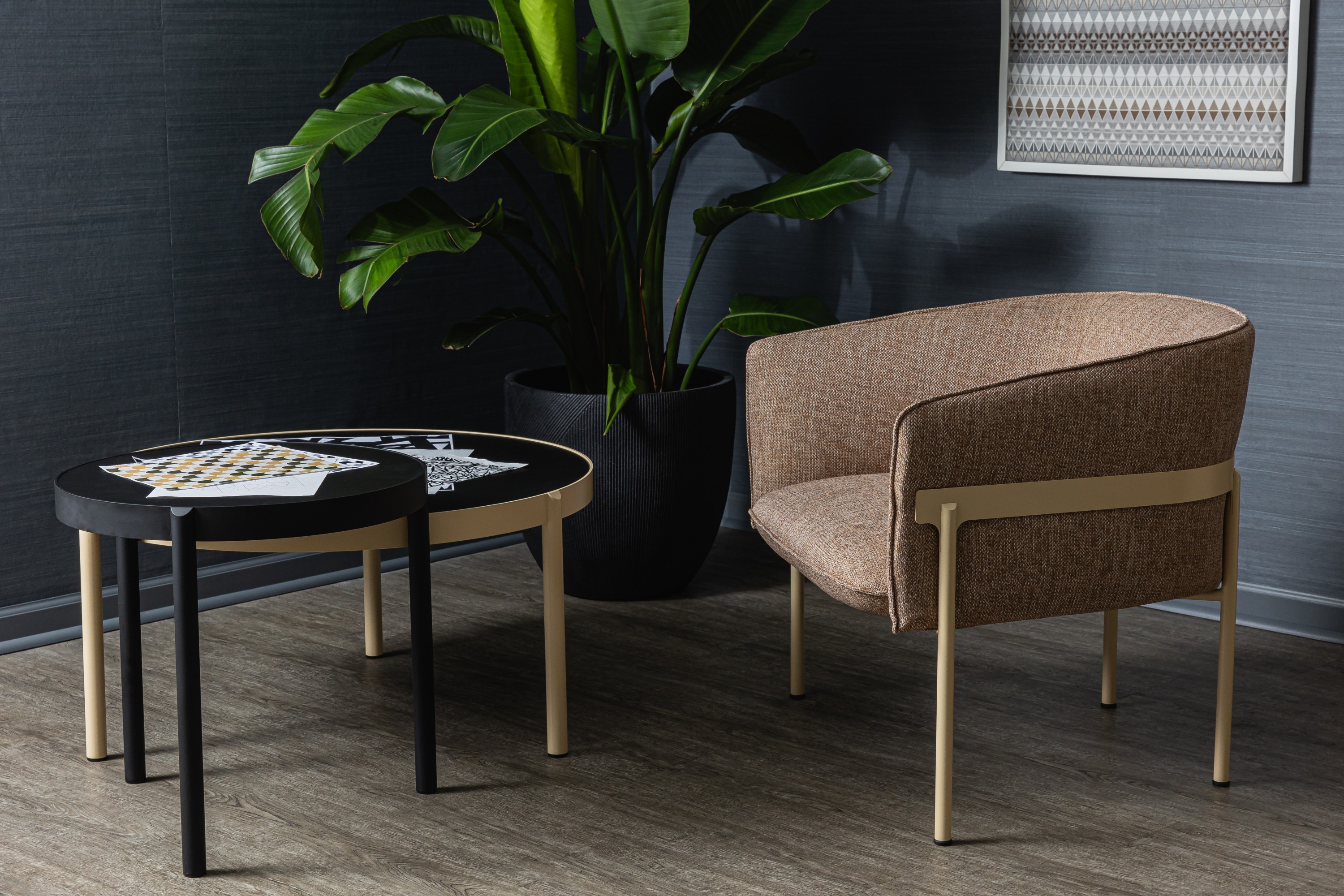 8356-03 Kai - Galette, V104-12 Kanso – Blue Maize Installation Image