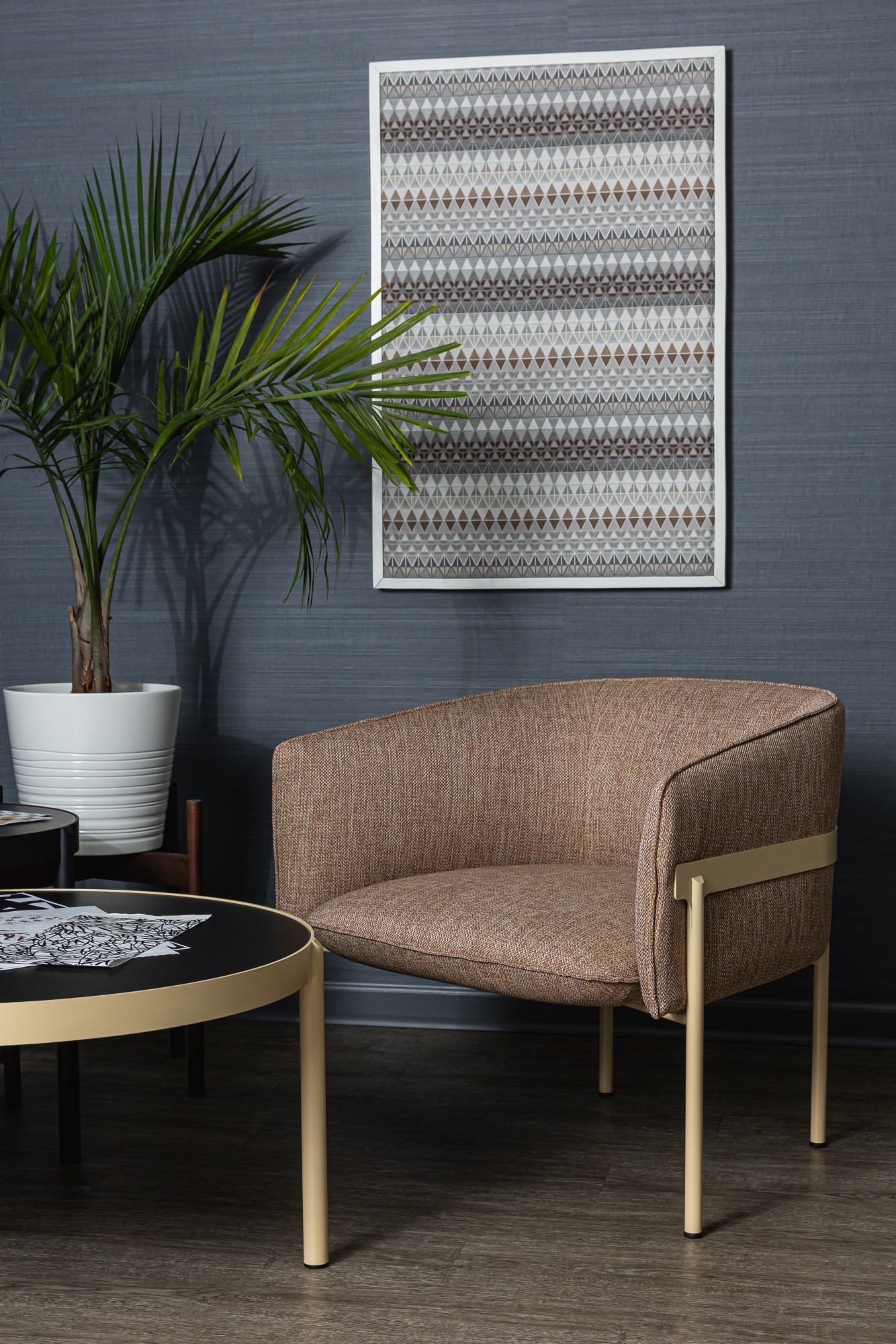 8356-03 Kai - Galette, V104-12 Kanso – Blue Maize Installation Image