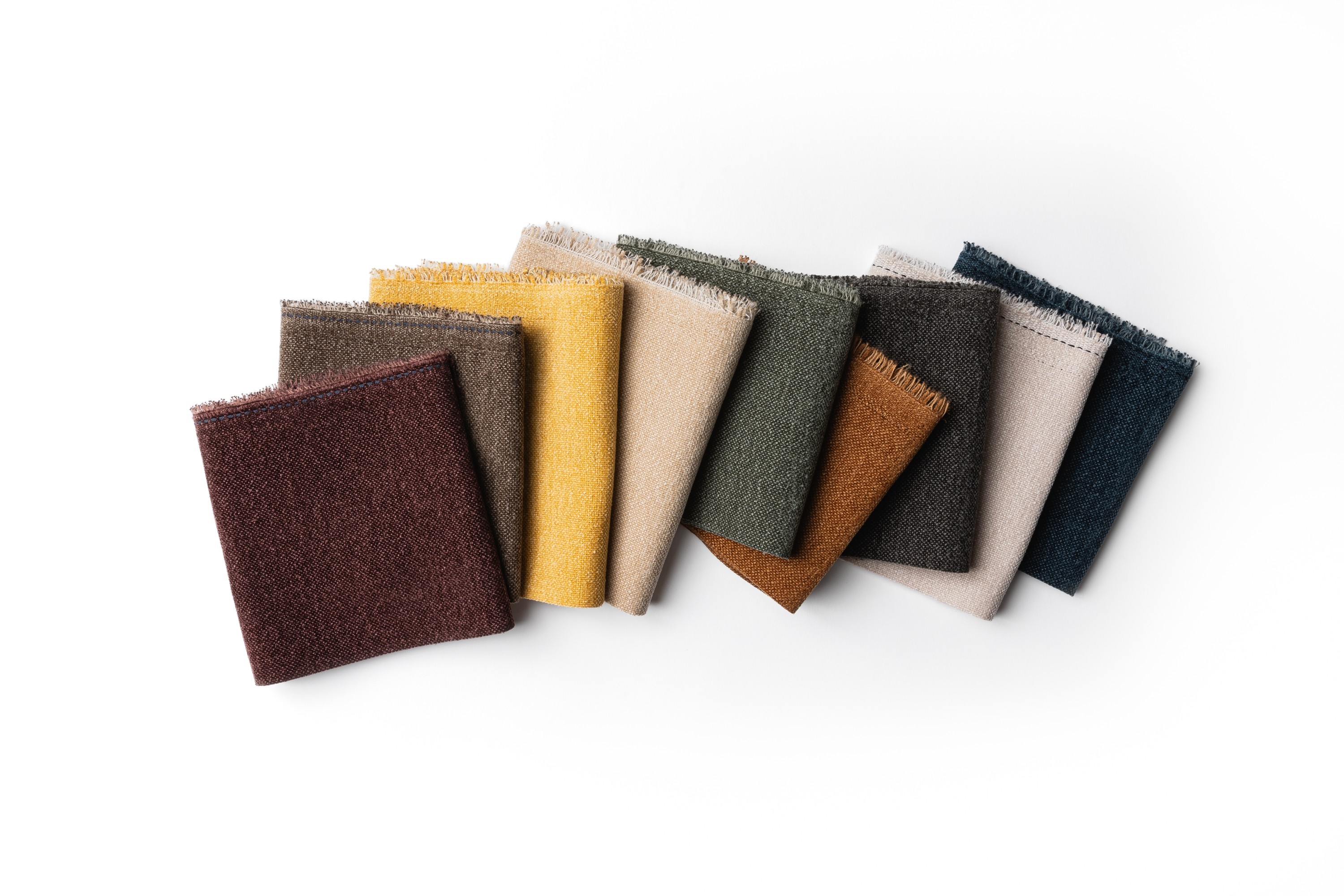 8712 Riley Mixed Berry, Grizzly, Cornbread, Cream Wafer, Fraser Fir, Amber, Squid Ink, Silken Tofu, Mermaid Sapphire Hero Image