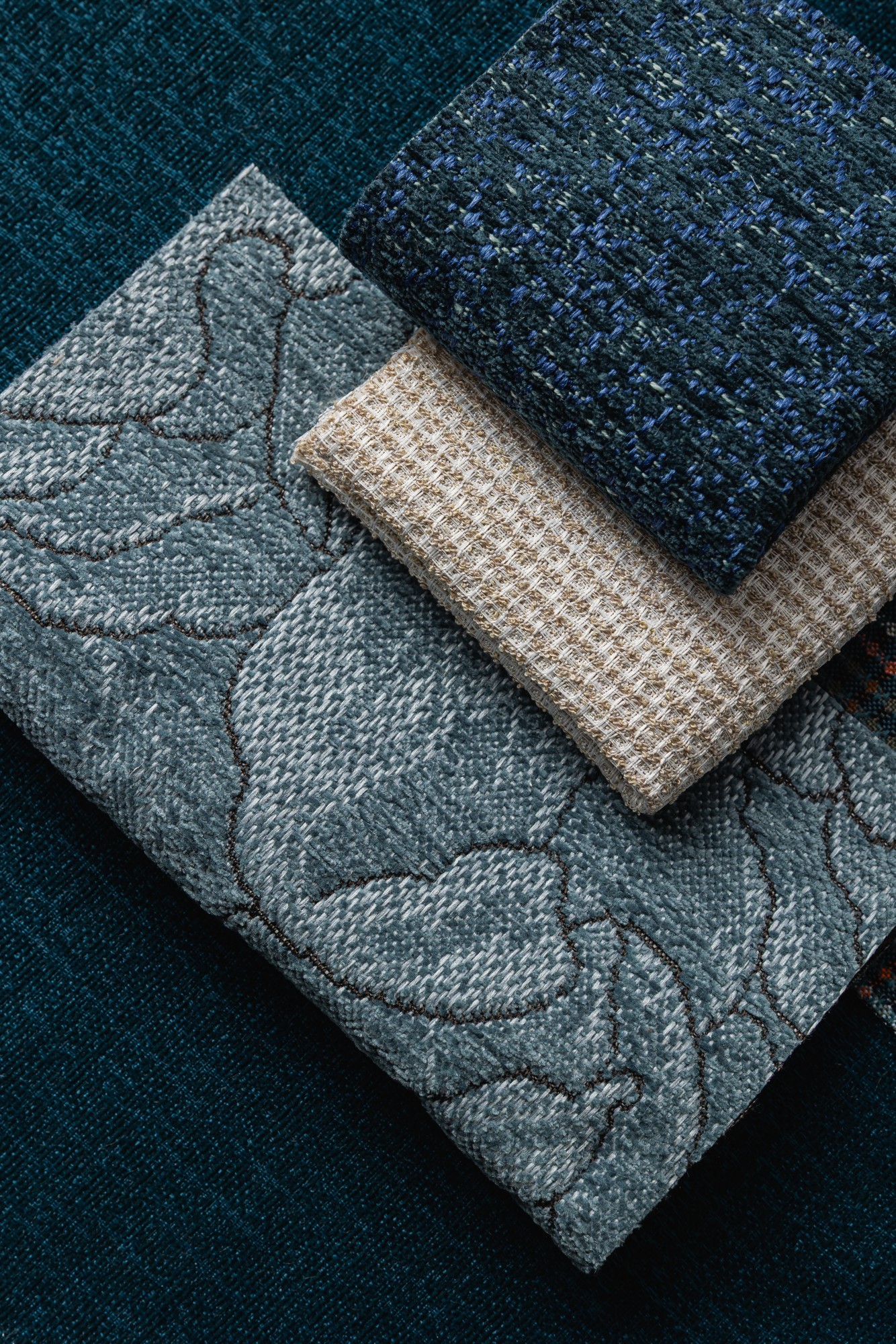 7555-05 Altair - Zircon, 4328-12 Wisteria - Blue Weevil, 5390-04 Tycho - Mountain Lion, 4355-06 Daylily - Aquamarine Hero Image