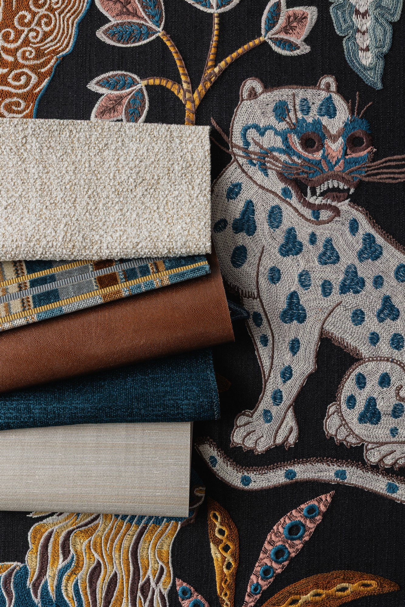 Fable Jodhpur Blue, Catnap Georgian Crystal, Longji Blue Crab, Galapagos Star Anise, Altair Zircon, Kanso Silk Moth Hero Image