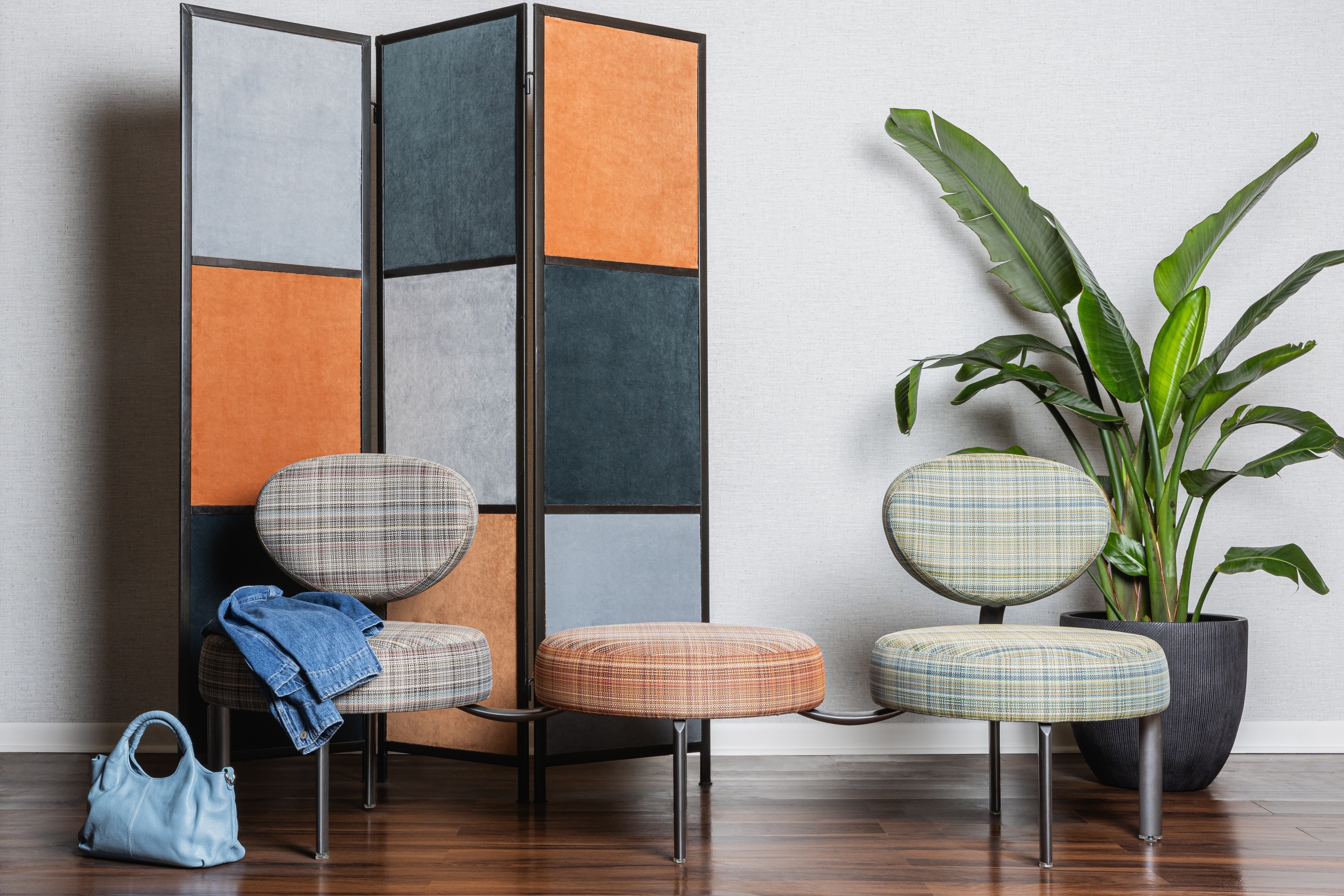 4521-06 Sonata Blue-Eyed Bengal, 4521-05 Sonata Canyonlands, 4521-04 Sonata Summer Camp Installation Image