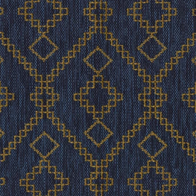 1214-10 Homestead - Deco Navy Swatch