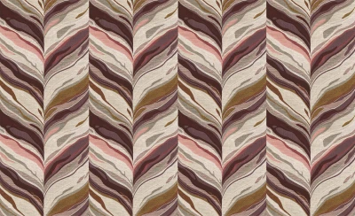 4590-09 Quill - Vintage Burgundy Full Repeat