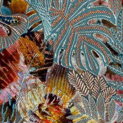 5014-01 Daintree- Coral Bells Swatch