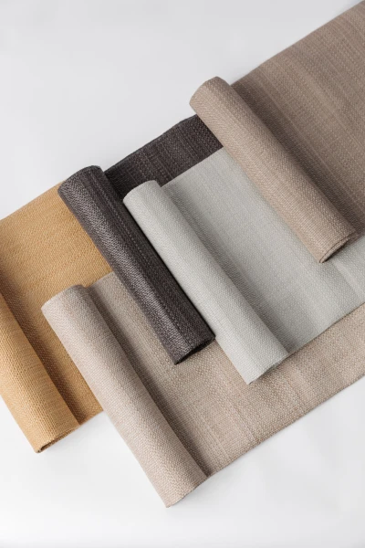 5730 Fantasia and 5371 Fantasia Panel Brass Bell, Milk Tea, Dark Java, Misty Grey, Elevated Taupe Hero Image