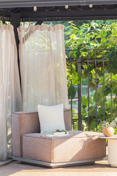 1265-04 Suncatcher Wild Mushroom, 7306-05 Hawthorn Sorghum Harvest Installation Image