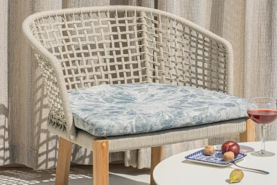 1266-03 Wind Chime Pumice Rock, 5819-08 Vivaldi Spix Macaw Installation Image