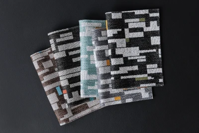 1293 Triptych Sea Cave, Coral Snake, Poolside, Chaffinch, Poker Chip Product Image