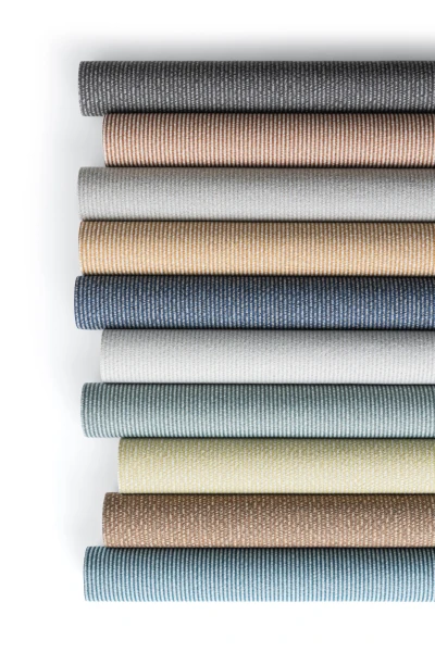 3201 Polyphony Mackerel Tabby, Pumpkin Amaretto, Gray Vireo, Lobster Bisque, Canada Jay, Barbary Dove, Adriatic, Key Lime Pie, Tobacco Leaf, Praslin Bay Hero Image