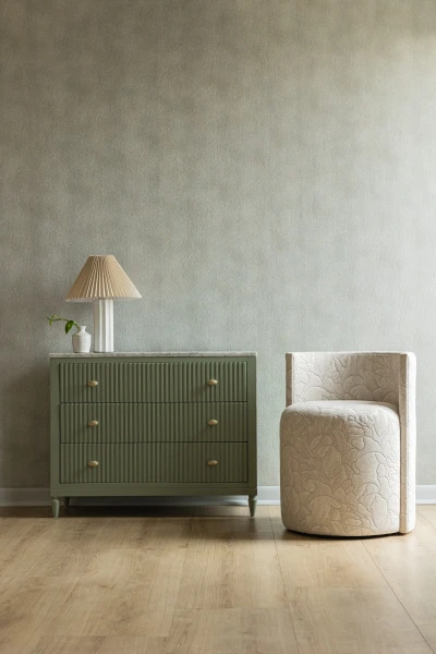 4355-01 Daylily Marzipan and V108-06 Prosecco Blue Gourami Installation Image