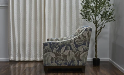 4357-07 Nightbloomer Cattail, 7306-07 Hawthorn Bangor Blue, 3110-02 Circadian Coquito and Installation Image