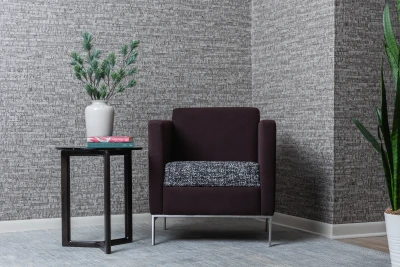 4365-06 Toccata Coucal Crow, V115-04 Montado Cherry Wood Installation Image