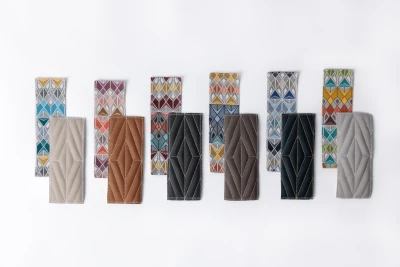 5831 Vitreum Key West, Peony, Mookaite Jasper, Toscano Glass, Santorini, Rainbow Finch, 3614 Revere Sea Lion, Toasted Pecan, Graphite, Dusty Mauve, Blackcurrant, Skipping Stone Hero Image