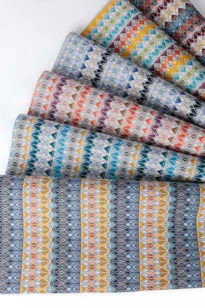 5831 Vitreum Toscano Glass, Key West, Peony, Santorini, Rainbow Finch, Mookaite Jasper Hero Image