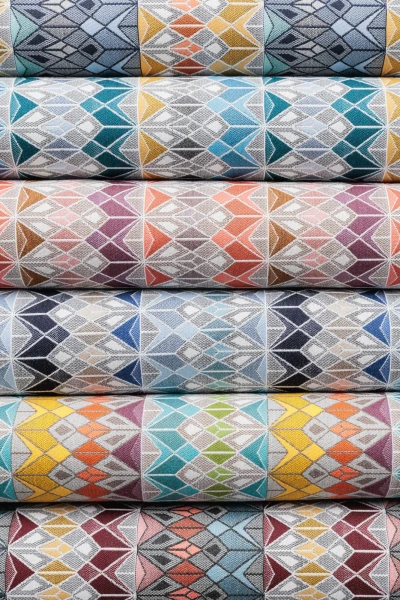 5831 Vitreum Toscano Glass, Key West, Peony, Santorini, Rainbow Finch, Mookaite Jasper Hero Image