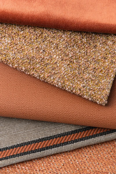 7571-06 Lenis Sedona, 2353-06 Catnap Shrimp Scampi, 4245-09 Hush Honey Siracha, 1216-05 Yori Mandrill, 6512-04 Apricity Roasted Carrot Hero Image