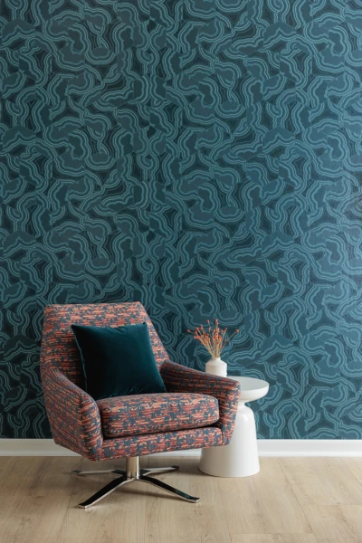 V102-05 Andromeda - Oceanside, 4373-08 Laelia Summer Nights, 4250-24 Gem - Topaz Installation Image