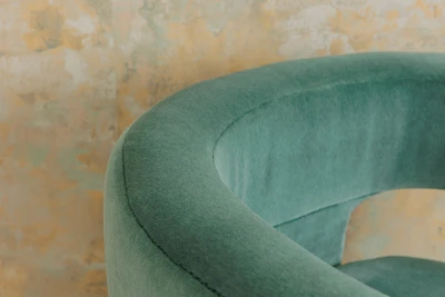 V111-05 Lona -Savanna, 4236-04 Basal - Weathered Teal Installation Image