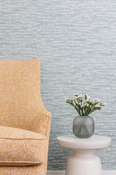 V112-07 Guild Turquoise Waves, 2322-05 Darsha Daisy Installation Image