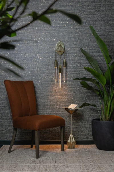 V115-06 Montado - Roscoelite, 7551-08 Dhara Orangutan Installation Image