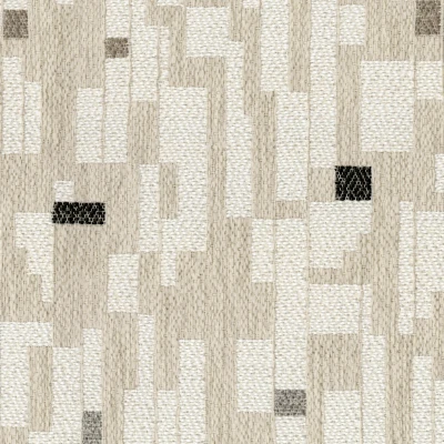 1293-01 Triptych - Checkered White Swatch